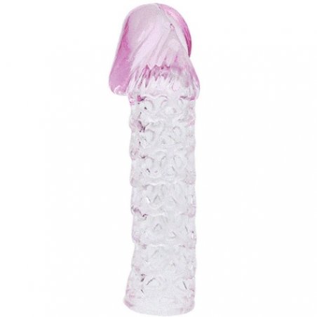 Penis Extender Enlarger Enhancer Sheath Male Sleeve Girth Reusable Condoms