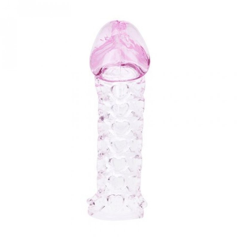 Penis Extender Enlarger Enhancer Sheath Male Sleeve Girth Reusable Condoms