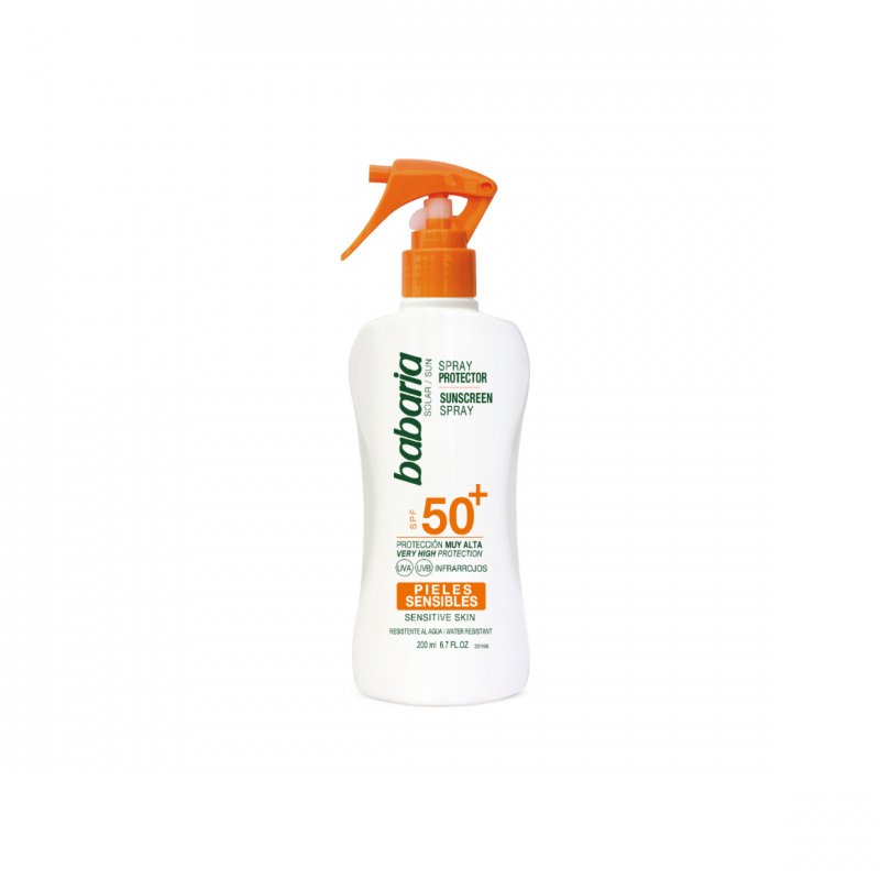 Babaria SPF 50 Sunscreen Spray For Sensitive Skin