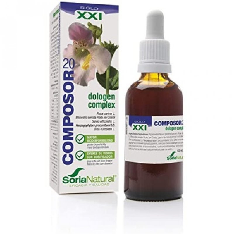 Soria Natural Composor 20 Dologen Complex 50ml