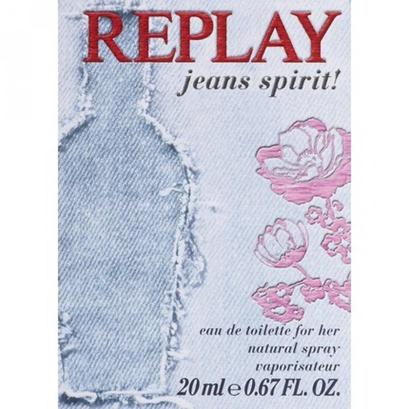 Replay Jeans Spirit! For Her Eau De Toilette 20 Ml