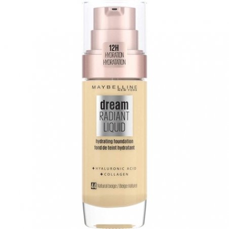Maybelline Dream Satin Liquid Hydrating Foundation with Hyaluronic Acid and Collagen 44 Natural Beige