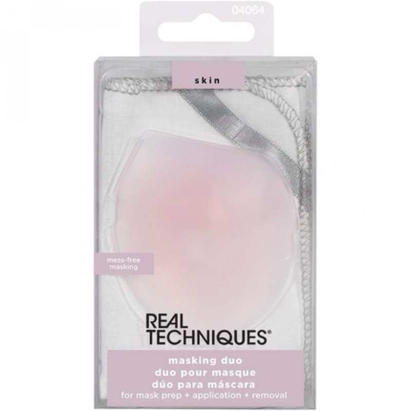 Real Techniques Mess Free Masking Applicator & Steam Cloth Duo 4064