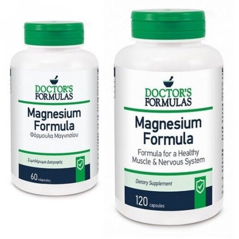Doctor's Formulas Magnesium Formula for Muscle and Nervous System 60 Tablets