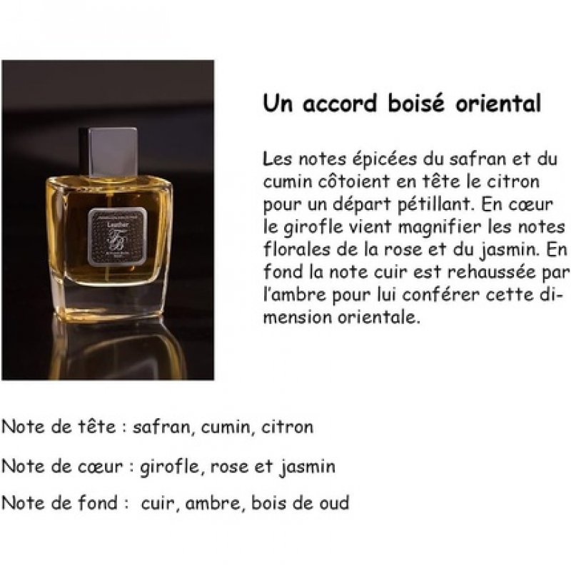 Franck Boclet Leather Eau De Parfum 100ml