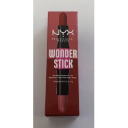 NYX Double Tip Cream Cheekshade Stick WSB04 Deep Magenta Ginger/Ebon