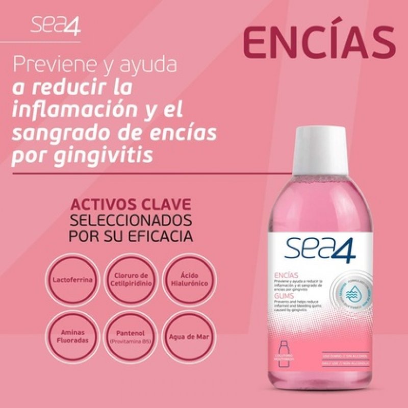 Sea4 Gum Mouthwash 500ml