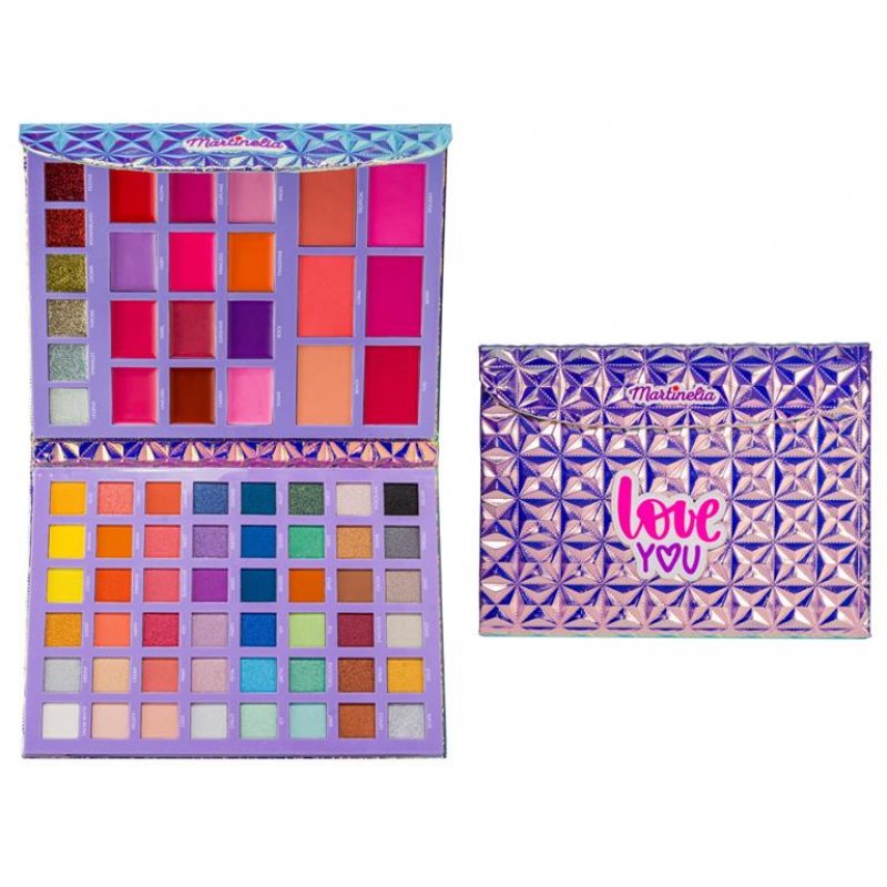 Martinelia Super Girl Makeup Case Book 25x19x2.5cm - Multicolor