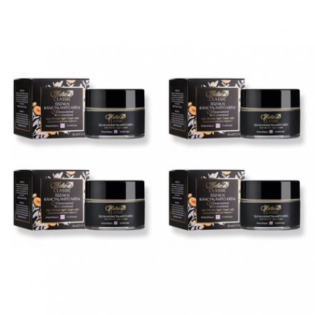 Helia-D Classic Anti-Wrinkle Night Cream with Coenzyme Q10 for All Skin Types 50ml - Pack of 4