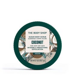 The Body Shop Coconut Body Scrub Exfoliator 50ml 1.70 Ounce