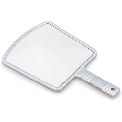 Termix Professional Hairdressing Mirror Silver Color Ergonomic and Manageable Enlarges Reflected Image Without