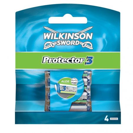 Wilkinson Sword Protector 3 lame de rasoir 4 pièce(s) Hommes
