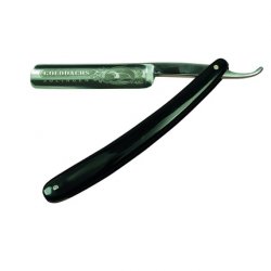 GOLDDACHS Carbon Steel Razor with Plastic Grips and Logo