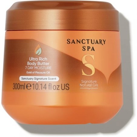 Sanctuary Spa Body Butter with Shea Butter and Cocoa Butter 300g