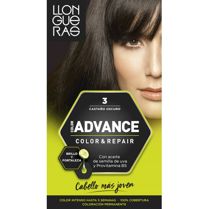 Llongueras Color Advance 3 Dark Brown