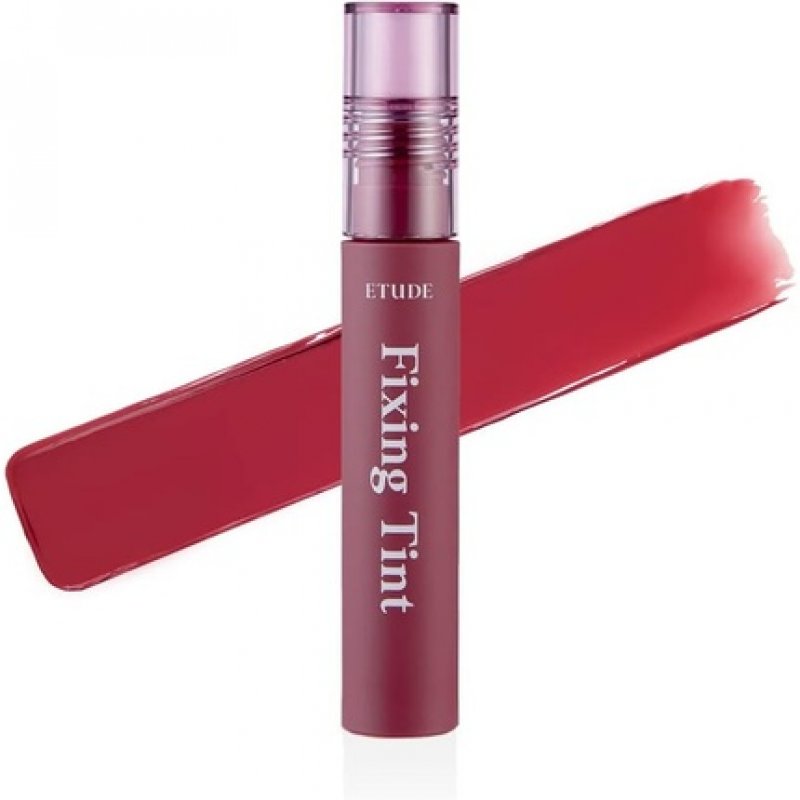 Etude House Fixing Tint 4g Long Lasting High Pigmented Liquid Lipstick Lip Stain Waterproof Lightweight Matte Finish
