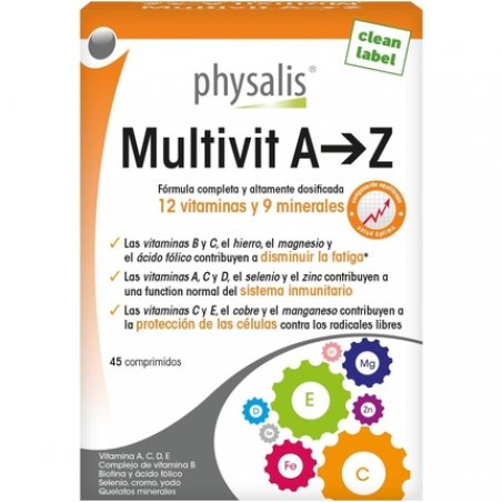 Physalis Multivit A-Z 45 Tablets