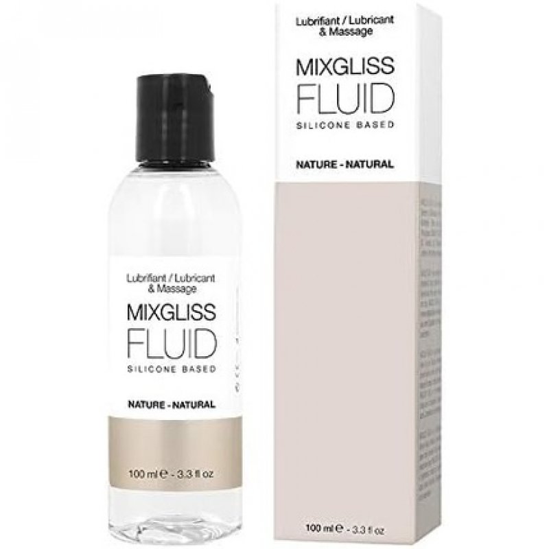 MIXGLISS FLUID Premium 2-in-1 Silicone-Based Massage Oil and Lubricant 100ml