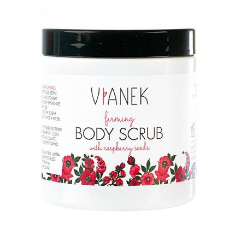 VIANEK Firming Body Scrub with Raspberry Seeds