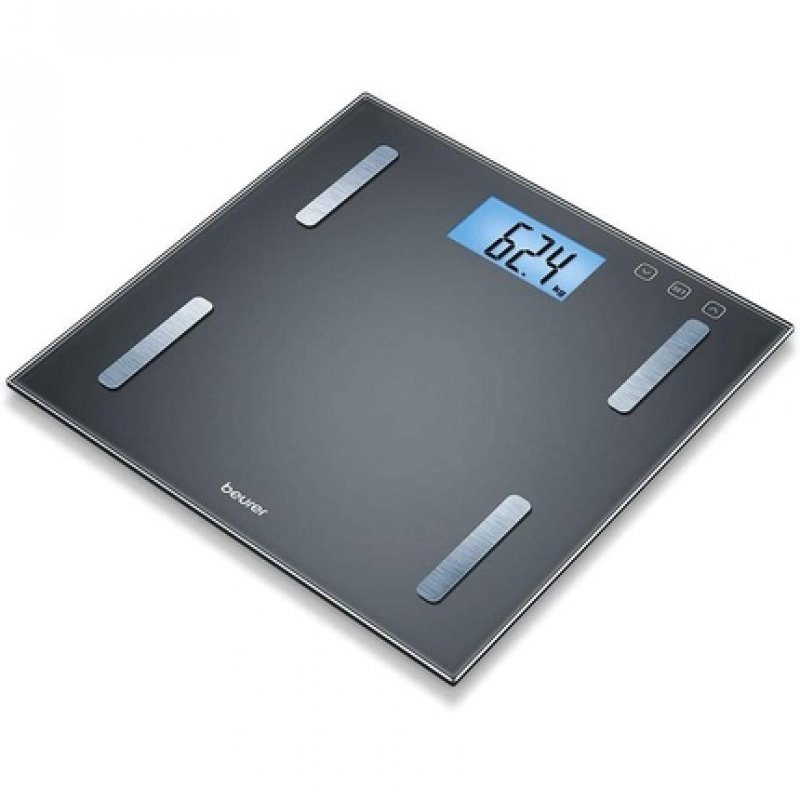 Beurer BF 180 Diagnostic Scale with BMI Calculation and Large LCD Display Black
