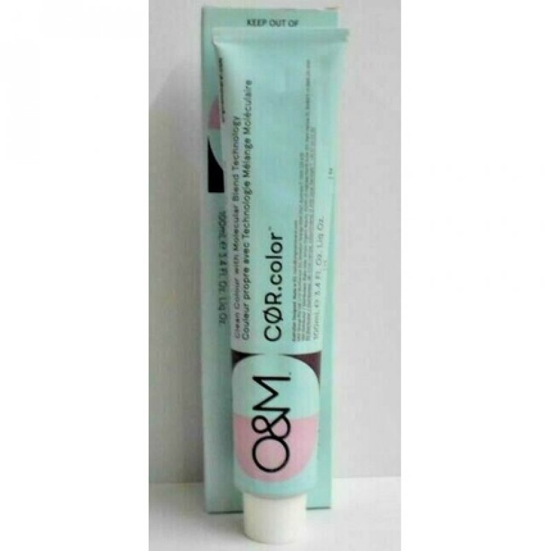 O&M Original Mineral CØR.color Hair Colouring Cream with Macadamia 3.4oz/100ml