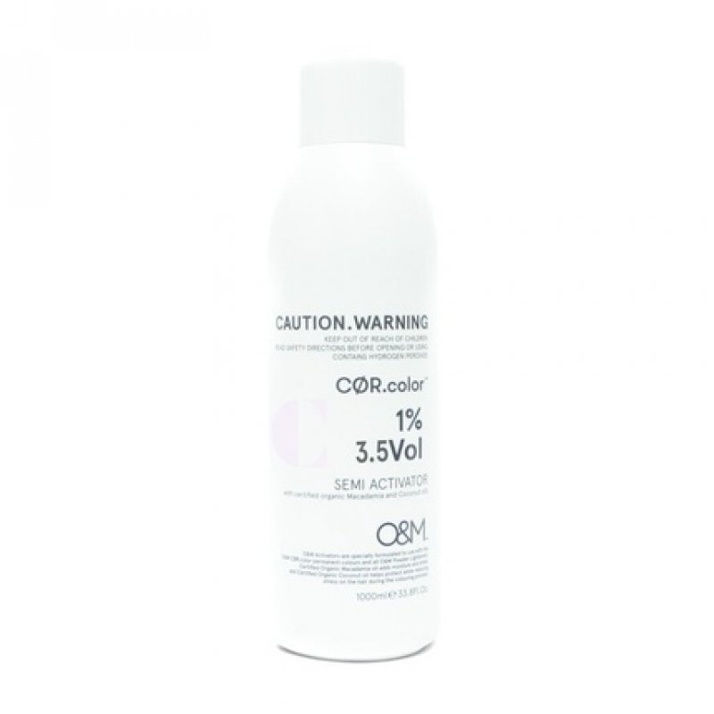 O&M Original Mineral CØR.color Hair Colouring Cream with Macadamia 3.4oz/100ml