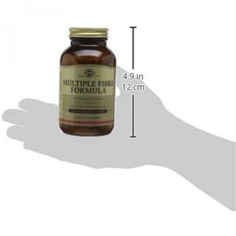 Solgar Multiple Fibre Formula Vegetable Capsules Fibre Supplement for Digestive Support Soluble and Insoluble Fibre