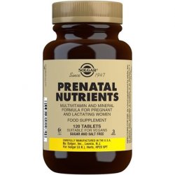 Solgar Prenatal Nutrients Tablets 120 Count