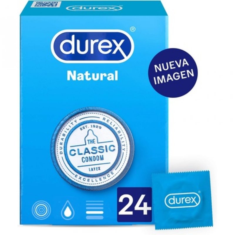 Durex Natural UDS Transparent Condoms 24 Condoms