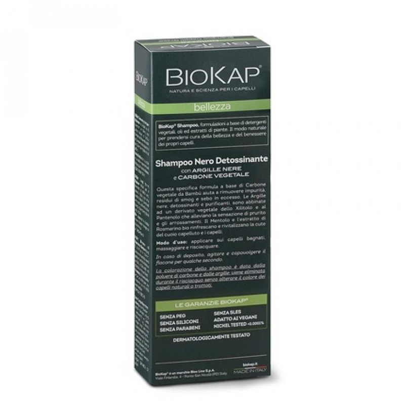 Bios Line Biokap Detoxifying Black Shampoo 200ml