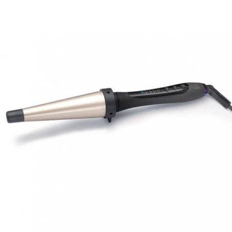 Diva Pro Styling Digital Wand Curling Iron 22-45mm with Even Heat System Black