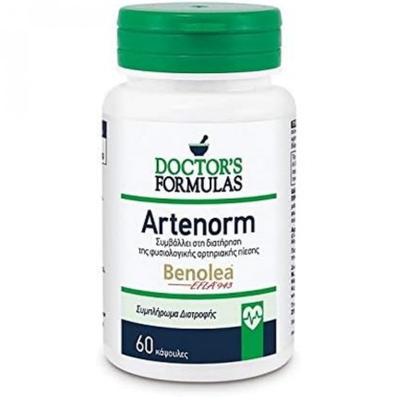 Doctor's Formulas Artenorm Benolea for Healthy Blood Pressure Levels 60 Capsules