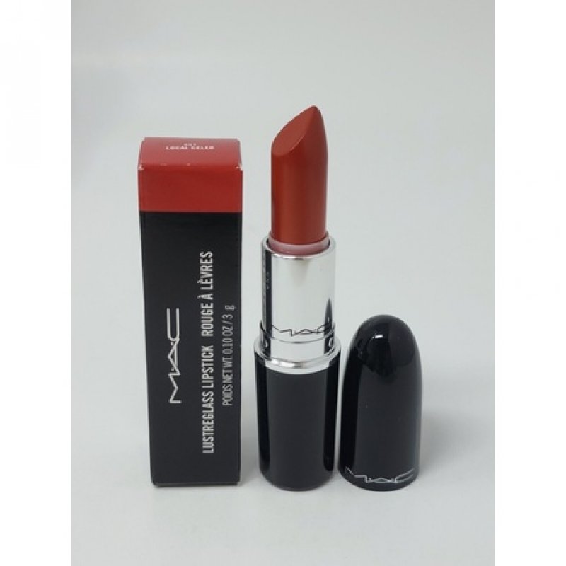 New Authentic MAC Lustreglass Lipstick 551 Local Celeb