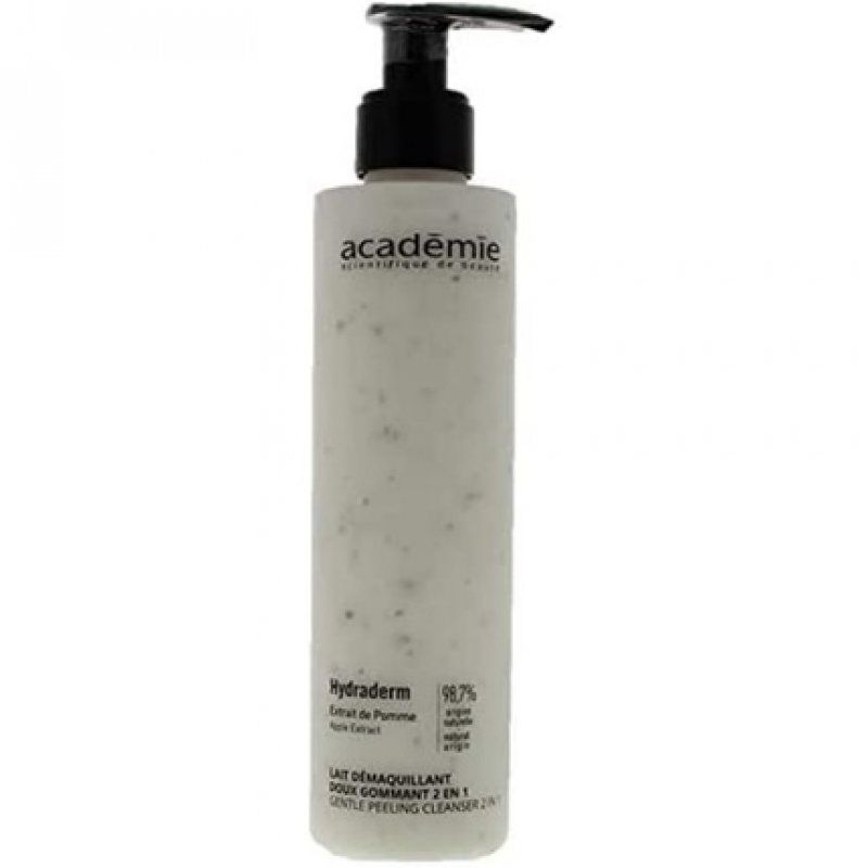 STOCKLWD4 - ACADEMIE - HYDRADERM 2 IN 1 CLEANSING MILK WITH EXFOLIATING EFFECT 200ML
