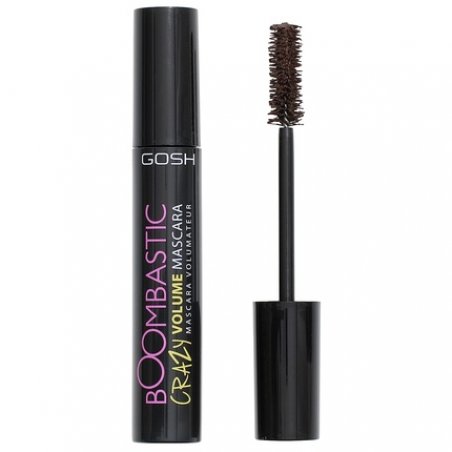 GOSH Boombastic Crazy Mascara for Extreme Volume and Long Lashes 005 Chocolate Brown