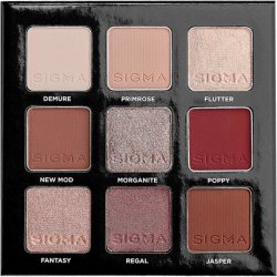 Sigma Beauty On-the-Go Rosy Eyeshadow Palette 9 Shades - Clean Vegan Eye Makeup