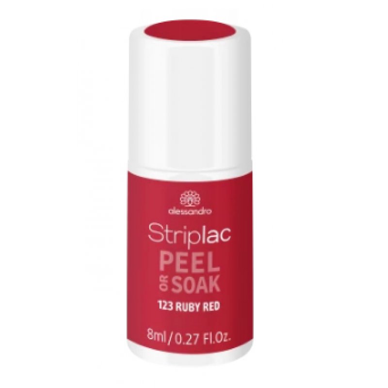 alessandro Ruby Red vernis à ongles avec gel 8 ml Rouge