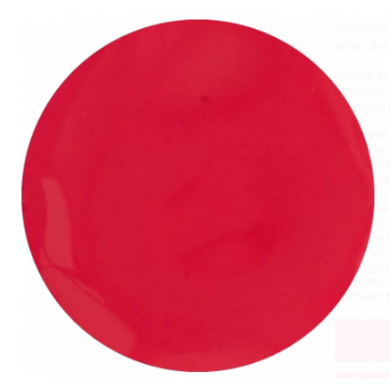 Alessandro LED Nail Varnish Ruby Red