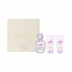 Salvatore Ferragamo Amo Flowerful Spring Kit kit de parfums et de produits pour le bain 3 pièce(s) Femelle