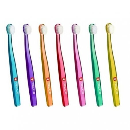 Tello 10400 Mega Soft Toothbrush for Kids 2 Years (Color May Vary)