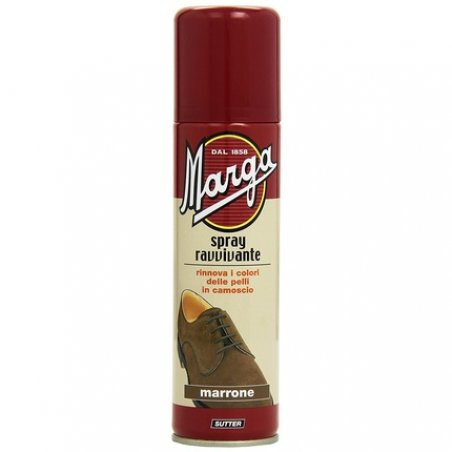 MARGA Polished Brown Spray 150ml Shoe and Footwear Product