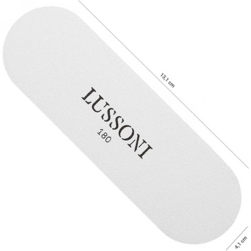 T4B LUSSONI Professional Foot File with 30 Self-Adhesive Pedicure File Sheets 180 Grit