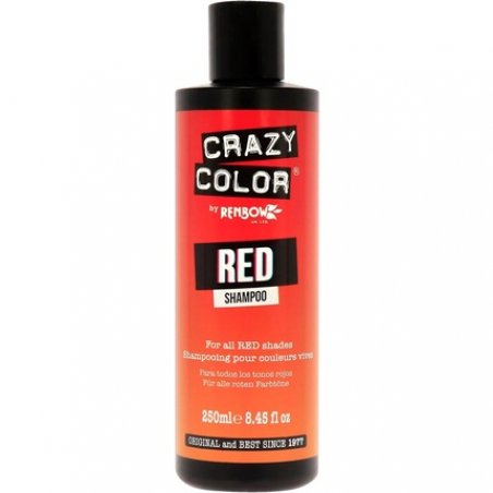 Crazy Color Vibrant Color Shampoo Red 8.45 oz