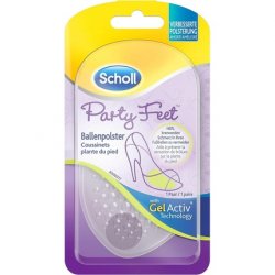 Scholl Party Feet Ball of Foot Cushions with GelActiv Technology for Almost All Women's Shoes