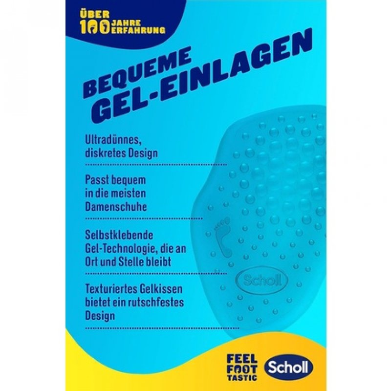 Scholl Party Feet Ball of Foot Cushions with GelActiv Technology for Almost All Women's Shoes