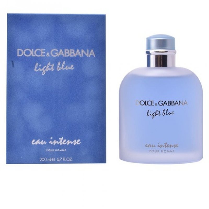 Dolce & Gabbana Light Blue Eau Intense for Men Eau De Parfum Spray 6.7 Ounce