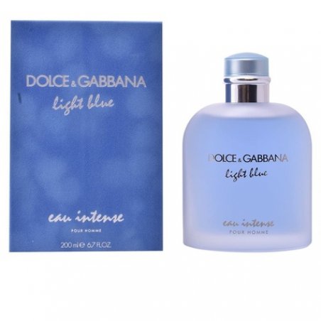 Dolce & Gabbana Light Blue Eau Intense for Men Eau De Parfum Spray 6.7 Ounce
