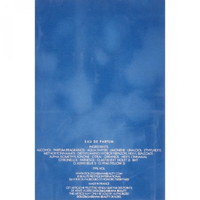 Dolce & Gabbana Light Blue Eau Intense for Men Eau De Parfum Spray 6.7 Ounce