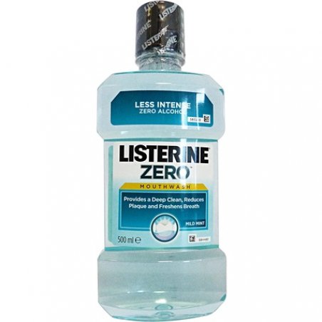 Zero Mild Mint Mouthwash 500ml Alcohol-Free