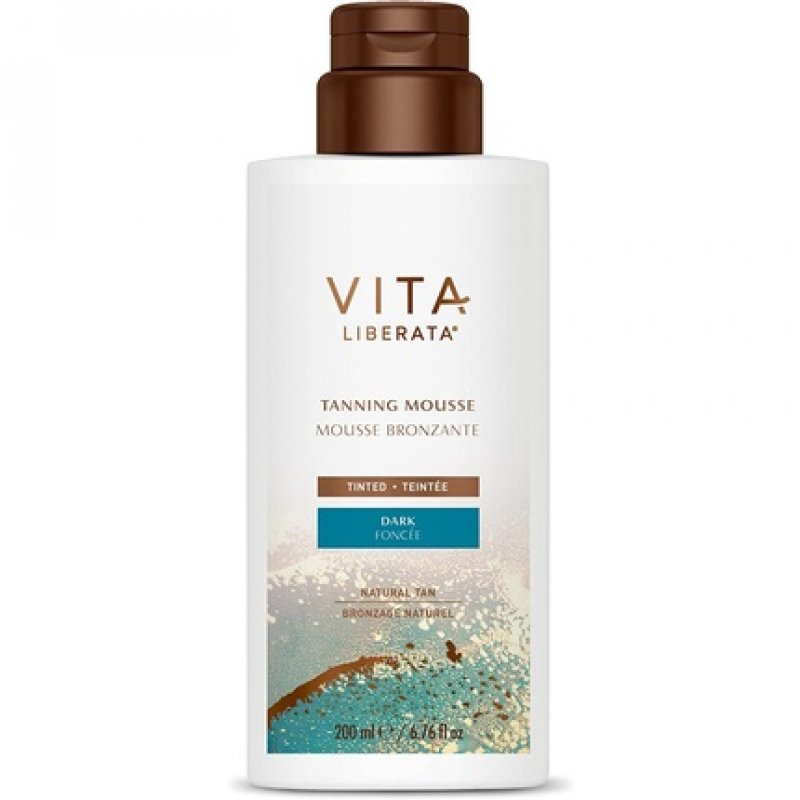 Vita Liberata Tinted Tanning Mousse Dark 200ml - New Packaging and Formula